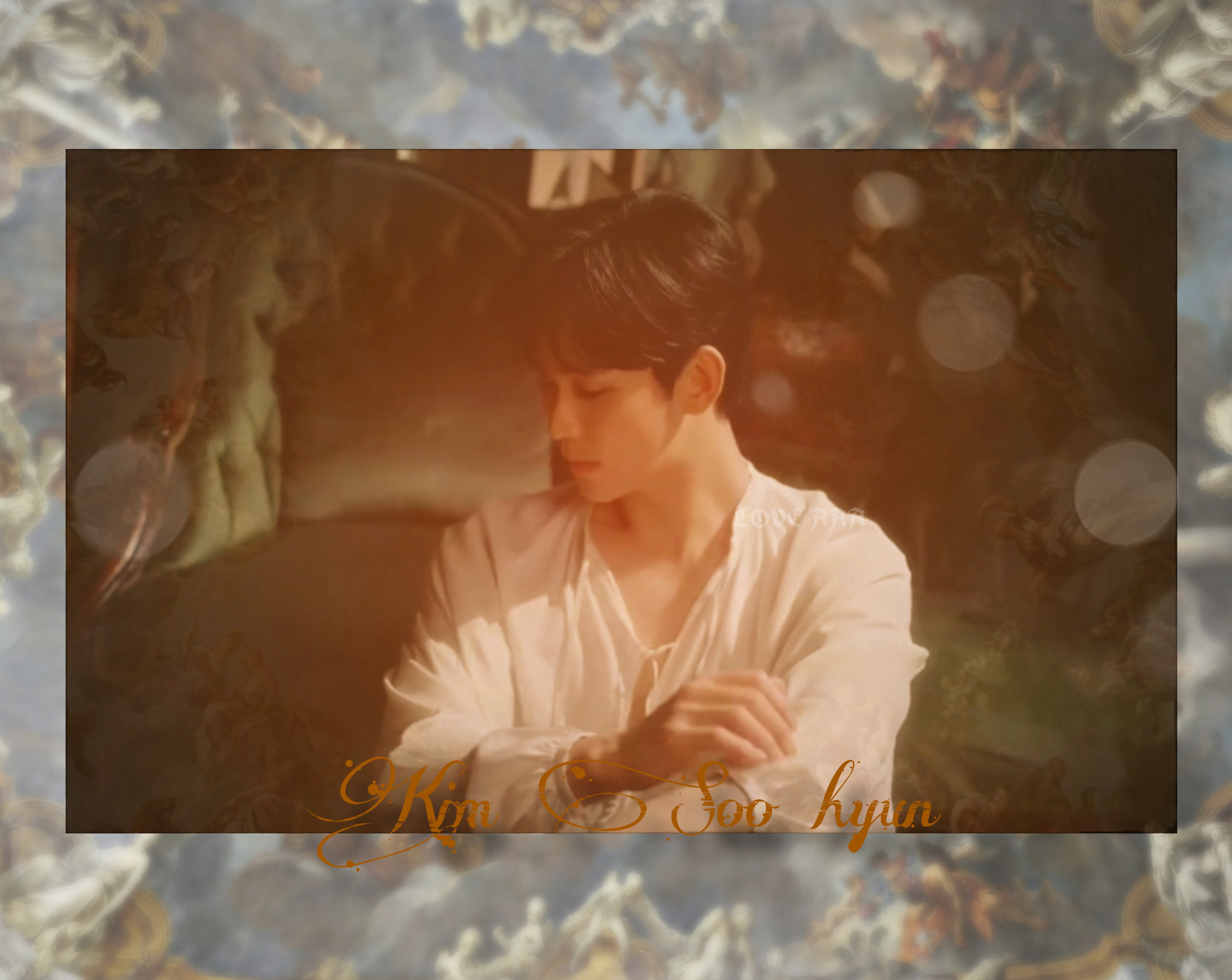 Behind-the-scenes cut of Kim Soohyun