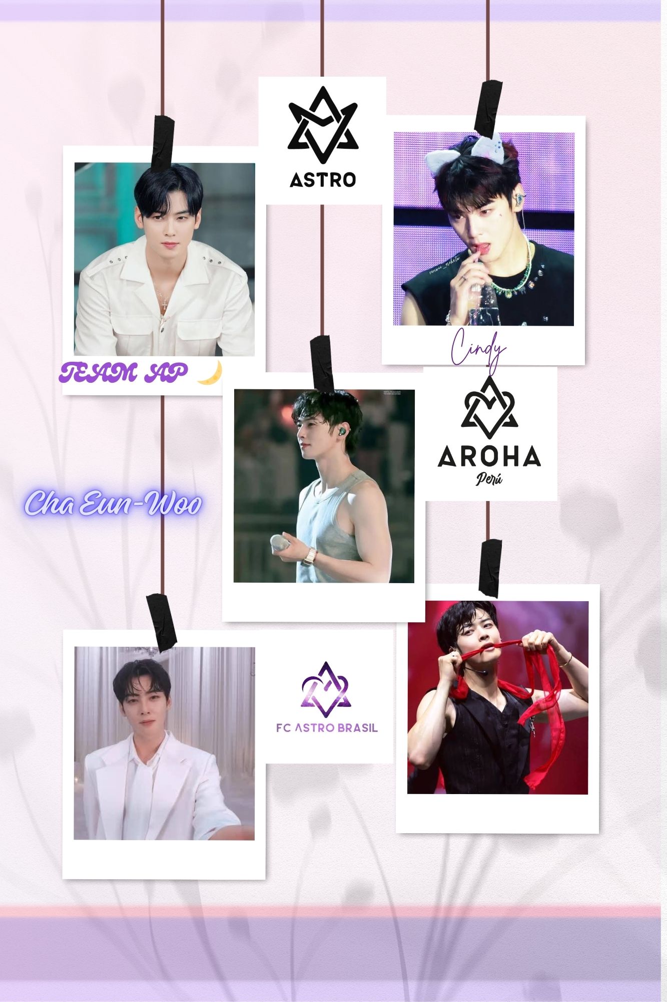 A moment captured by a fan of Cha Eunwoo