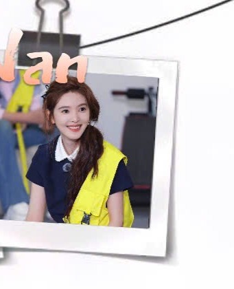 Behind-the-scenes cut of Zhang Ruonan