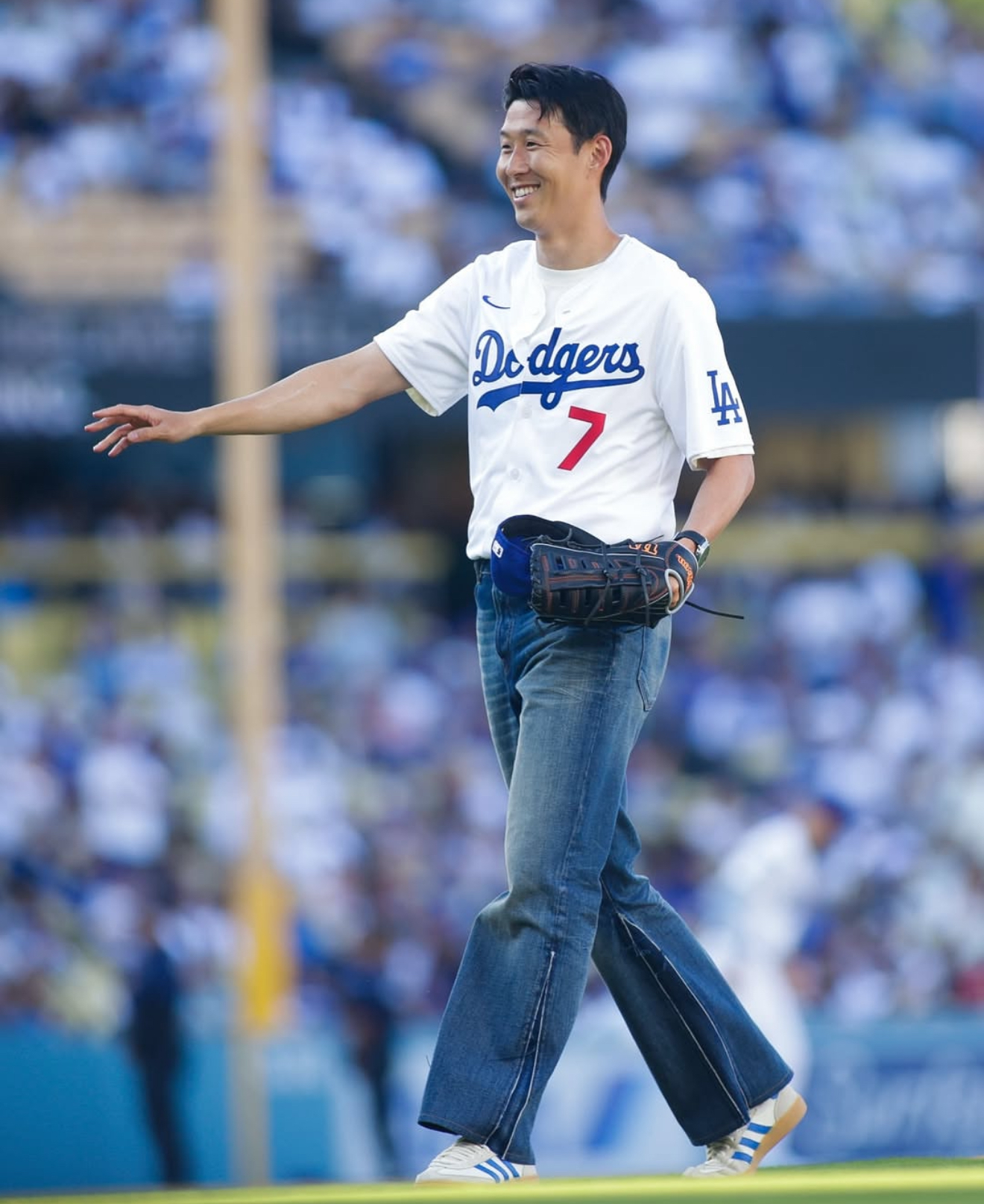 Behind-the-scenes cut of Son Heungmin