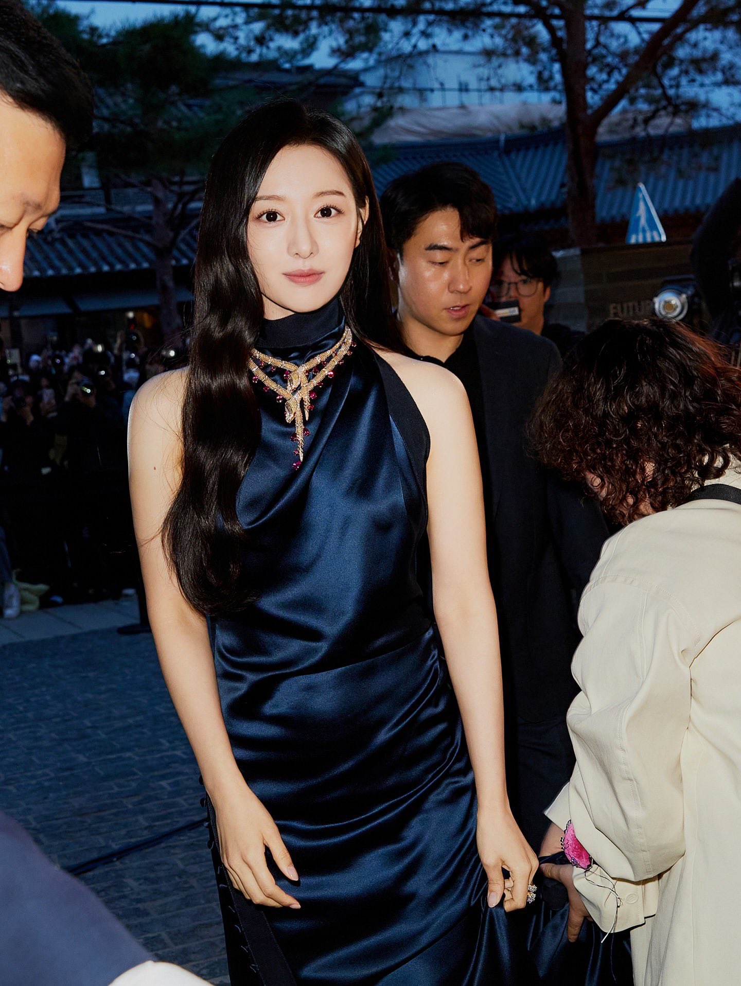 A moment captured by a fan of Kim Jiwon