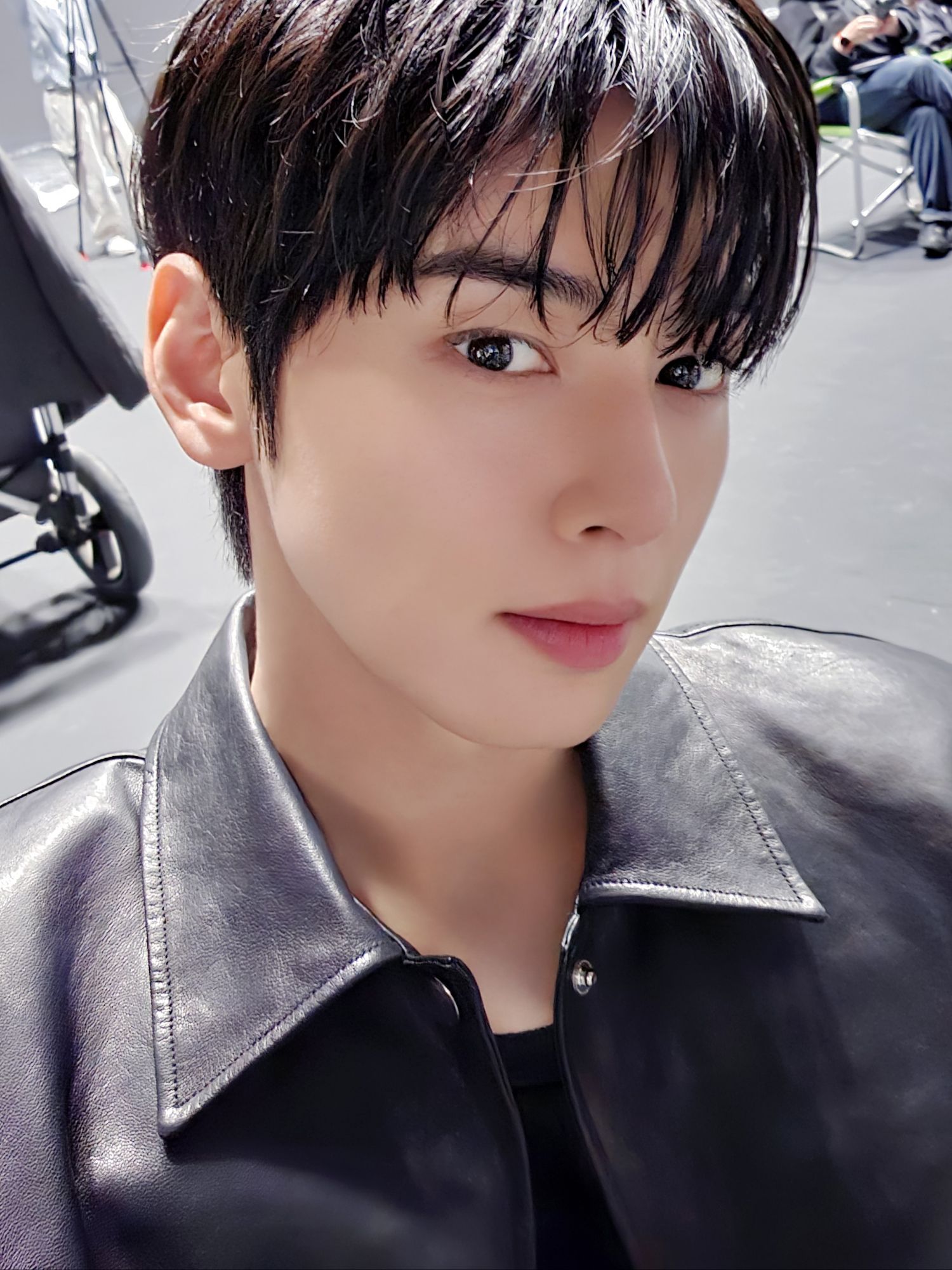 Momen yang diabadikan oleh penggemar Cha Eunwoo