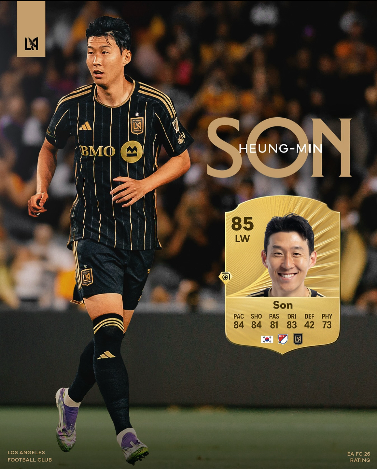 A moment captured by a fan of Son Heungmin