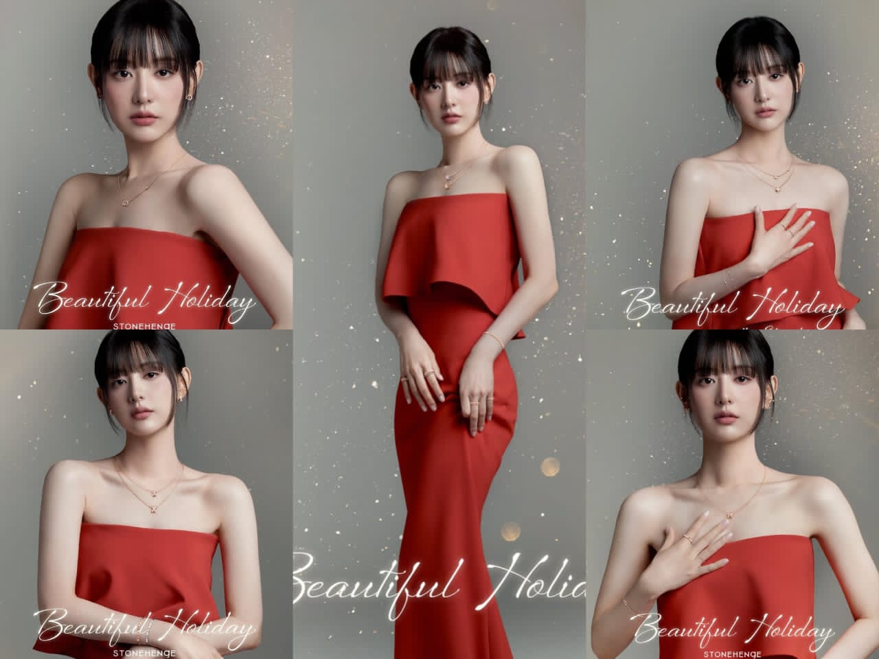 Behind-the-scenes cut of Kim Jiwon