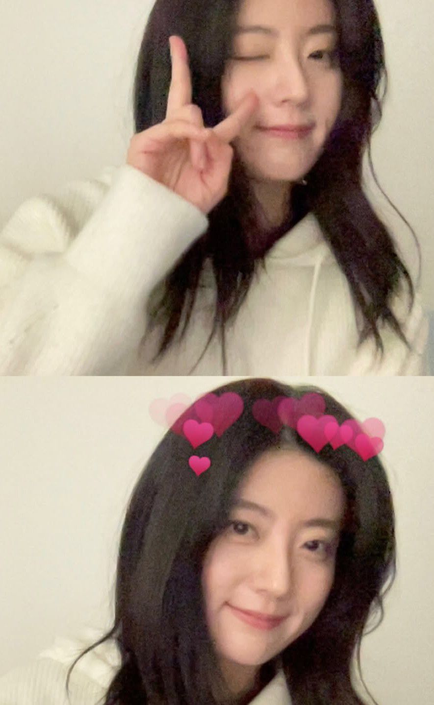 A moment captured by a fan of Nam Jihyeon