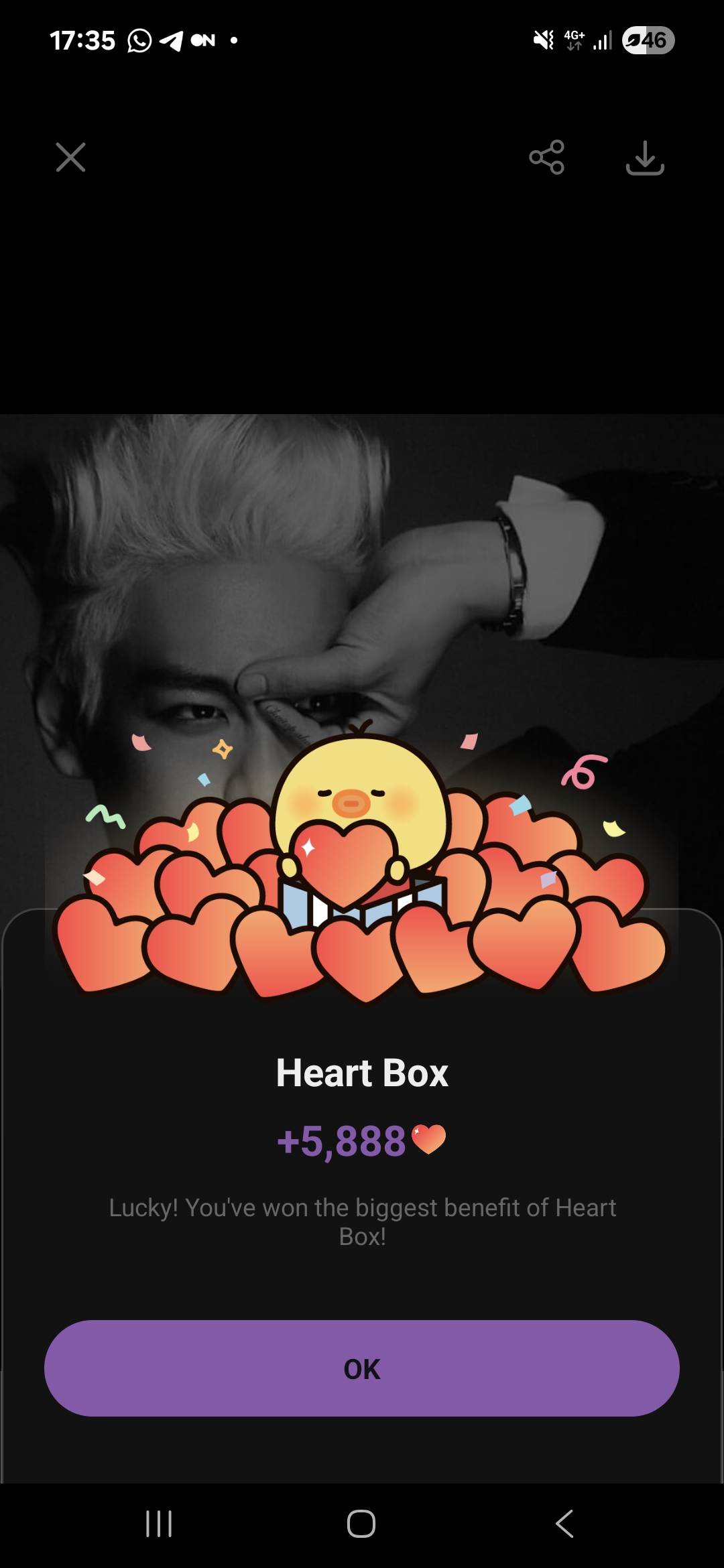 Representative background image loved by T.O.P fandom