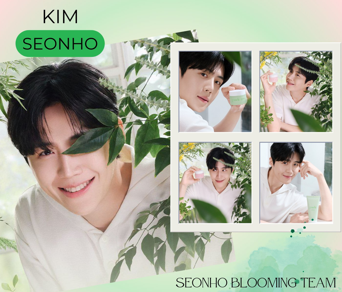 Behind-the-scenes cut of Kim Seonho