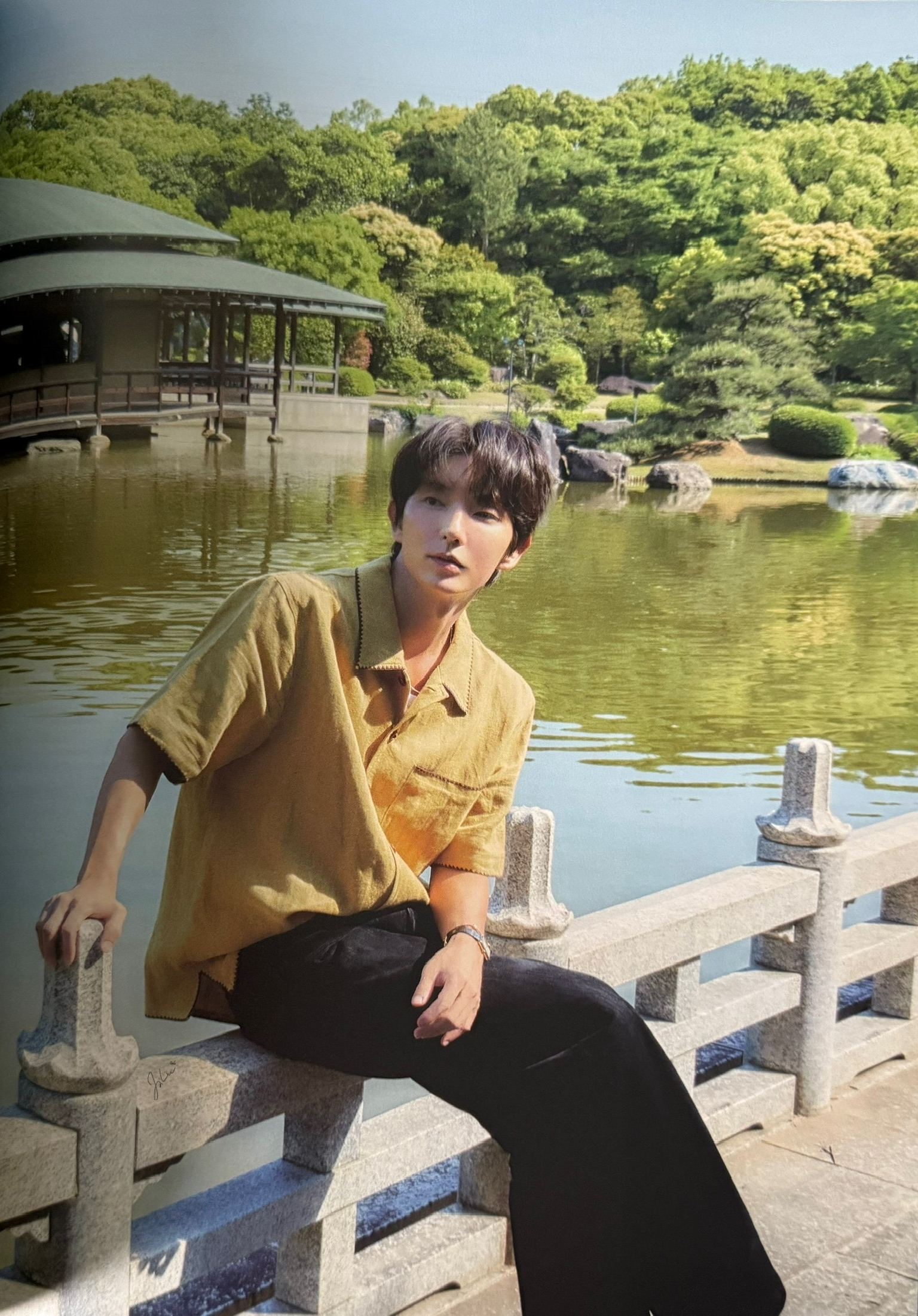 Recent activity shot of Lee Joongi