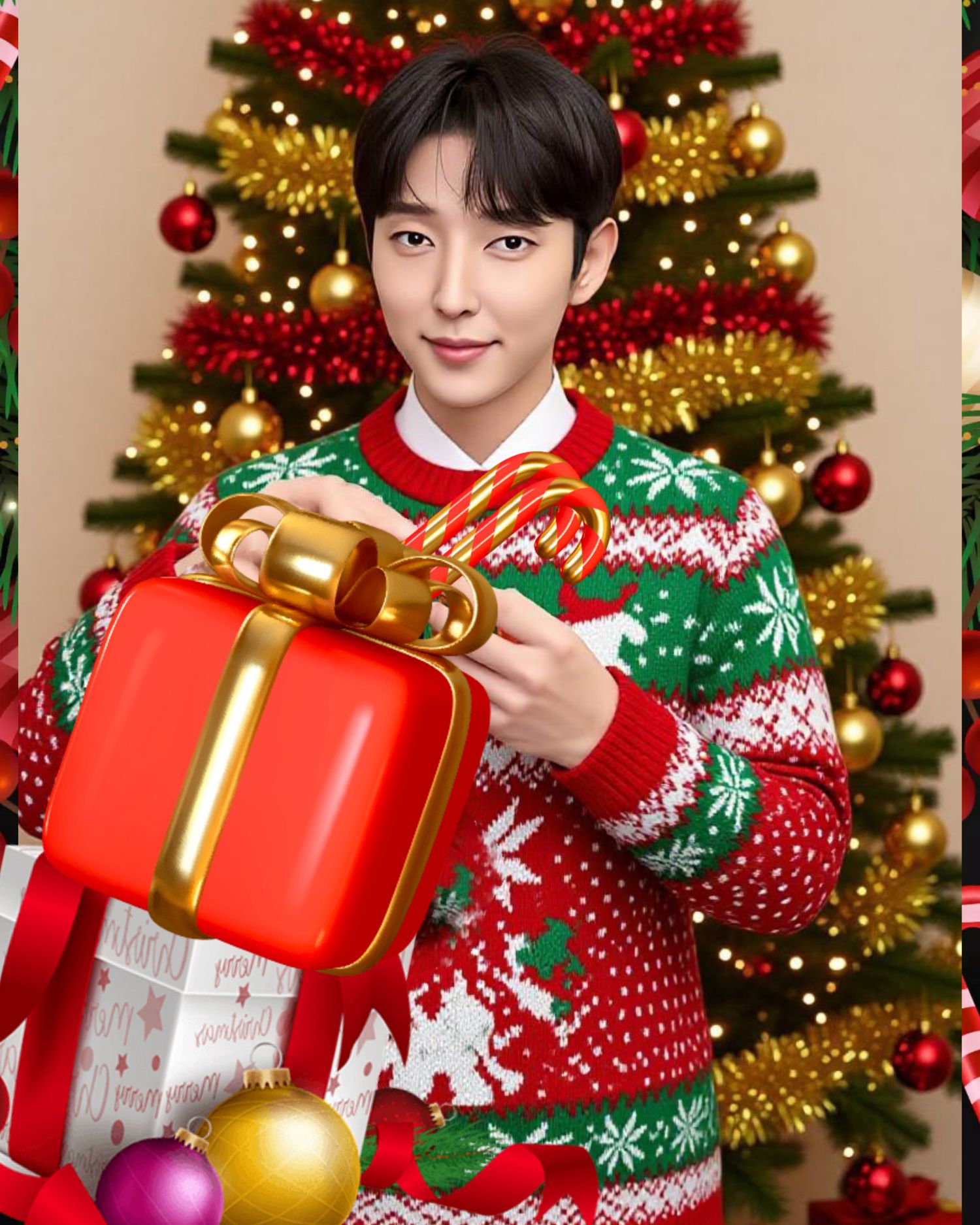 Behind-the-scenes cut of Lee Joongi