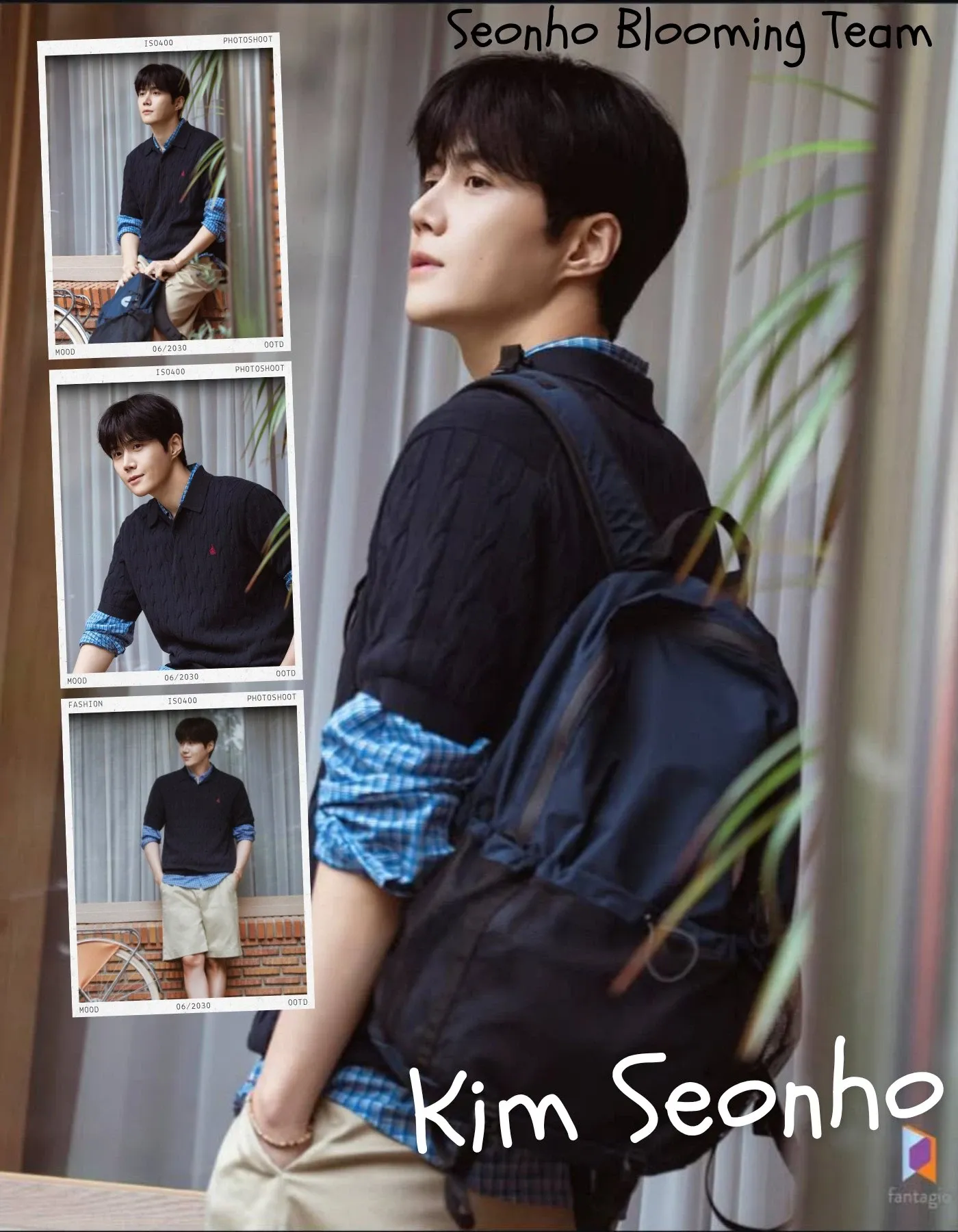 A moment captured by a fan of Kim Seonho