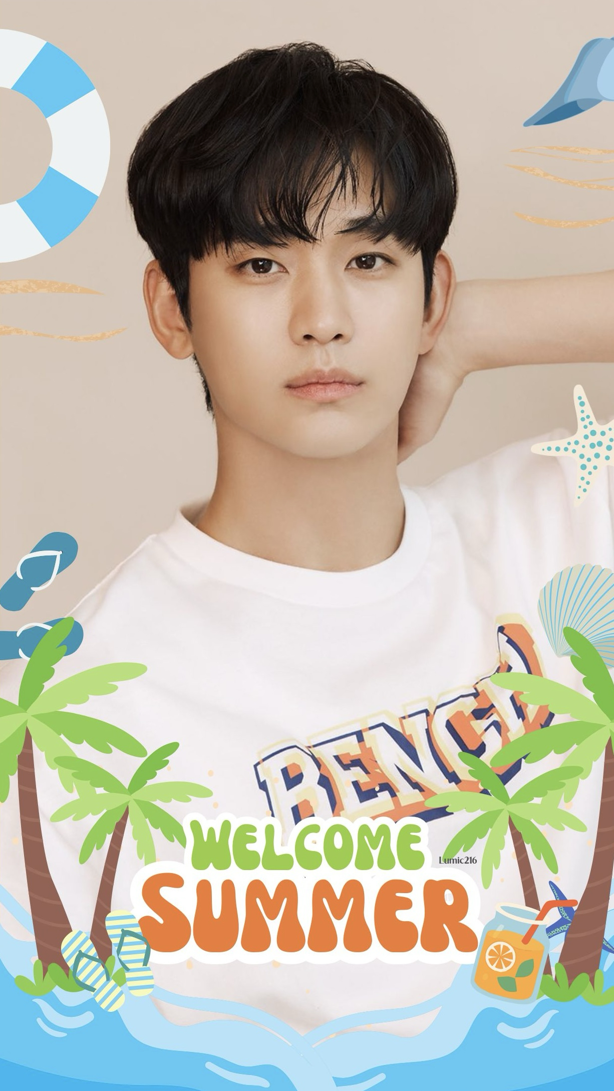 Behind-the-scenes cut of Kim Soohyun