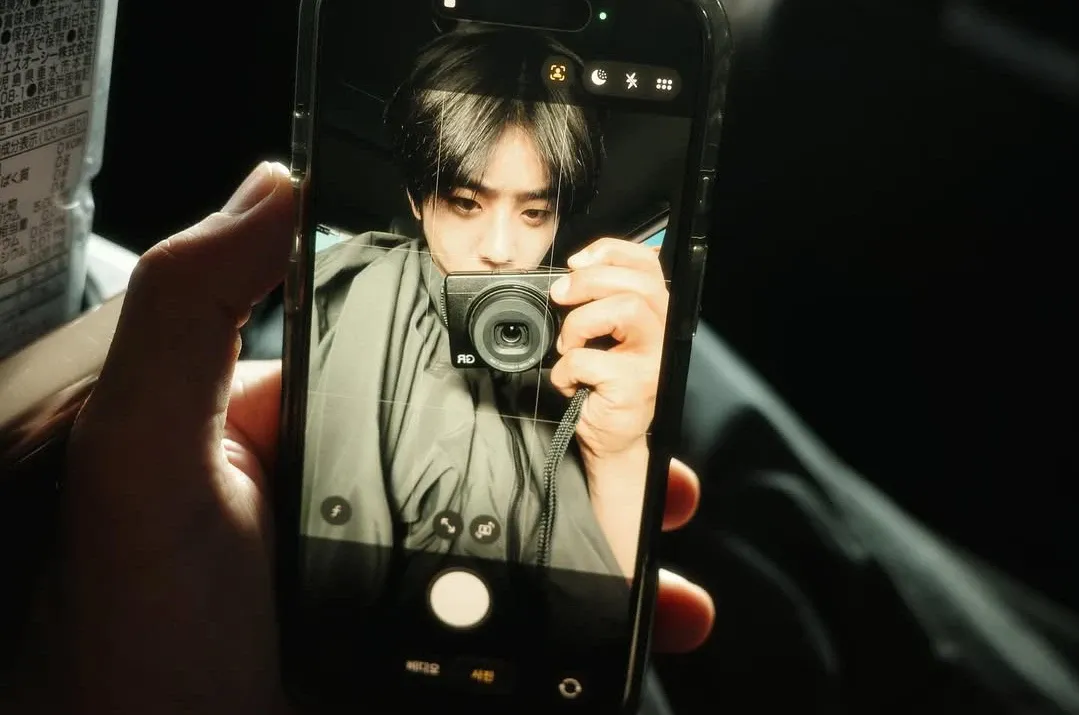 Behind-the-scenes cut of Chae Jonghyeop
