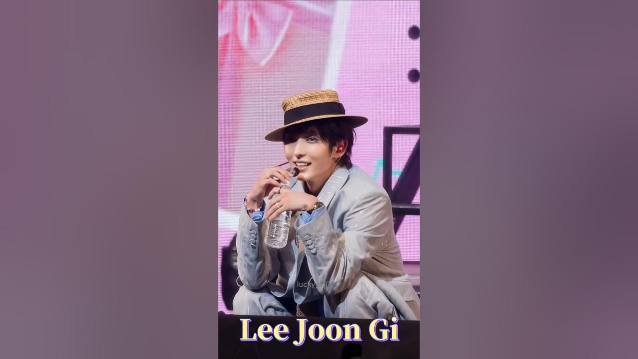 Behind-the-scenes cut of Lee Joongi