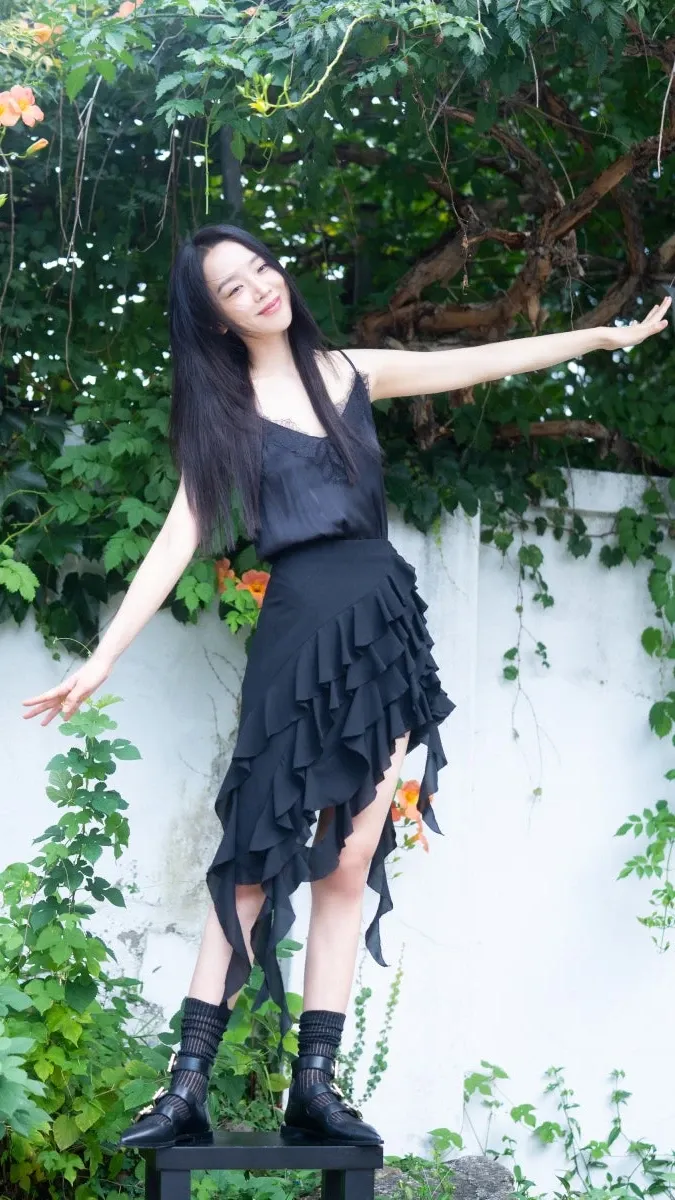 A moment captured by a fan of Shin Haesun