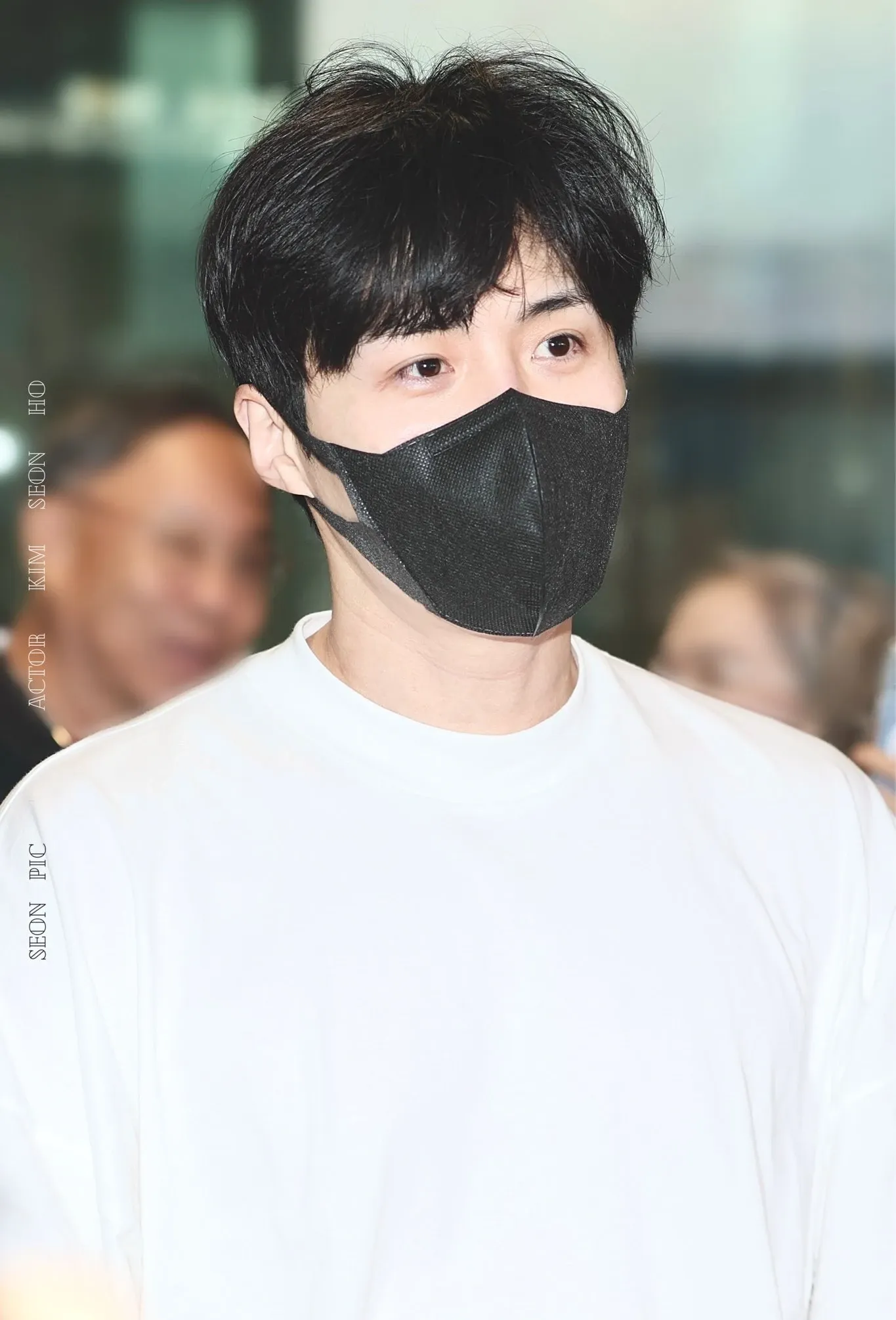A moment captured by a fan of Kim Seonho