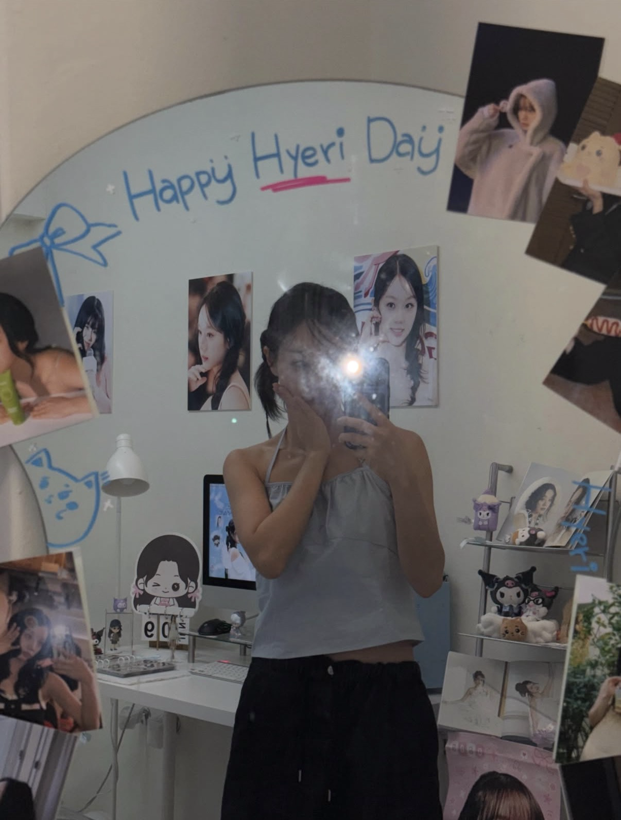 Behind-the-scenes cut of Hyeri