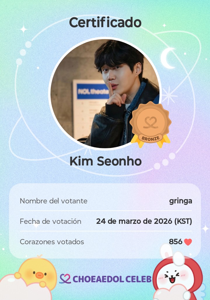 Behind-the-scenes cut of Kim Seonho