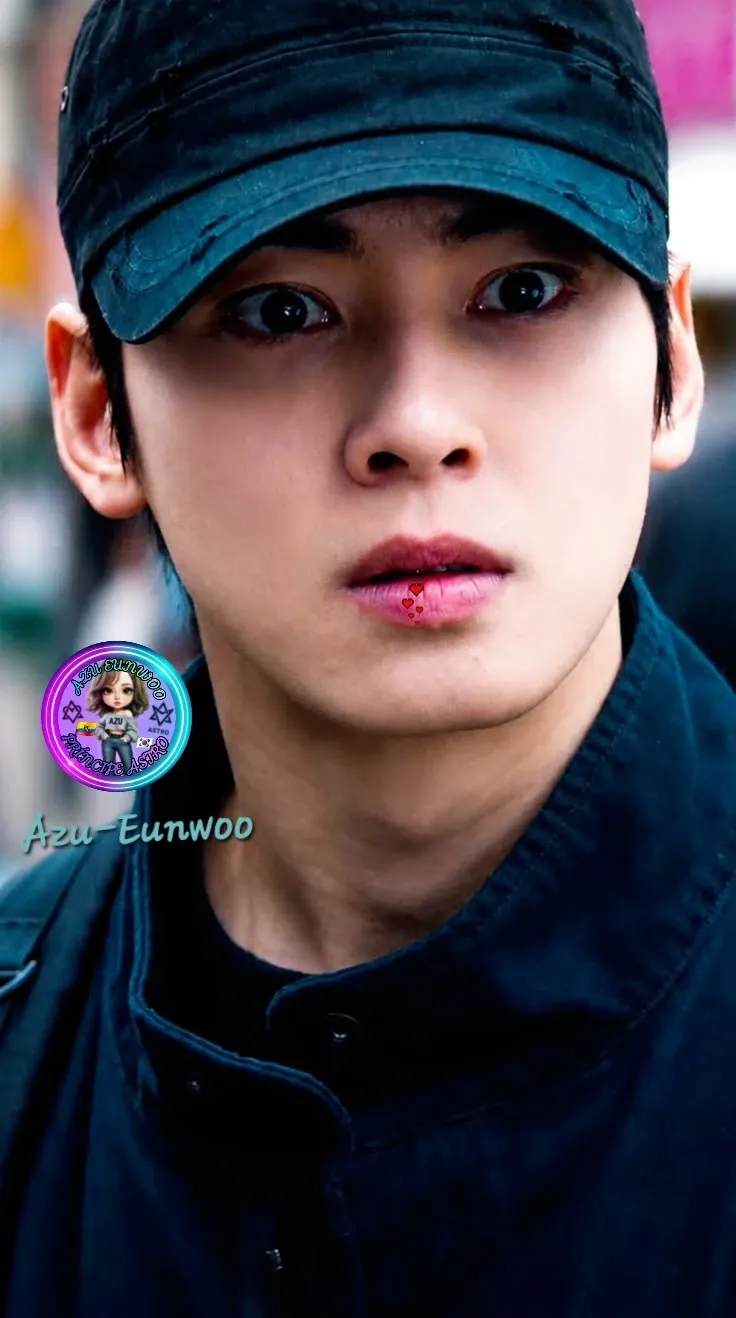 Behind-the-scenes cut of Cha Eunwoo