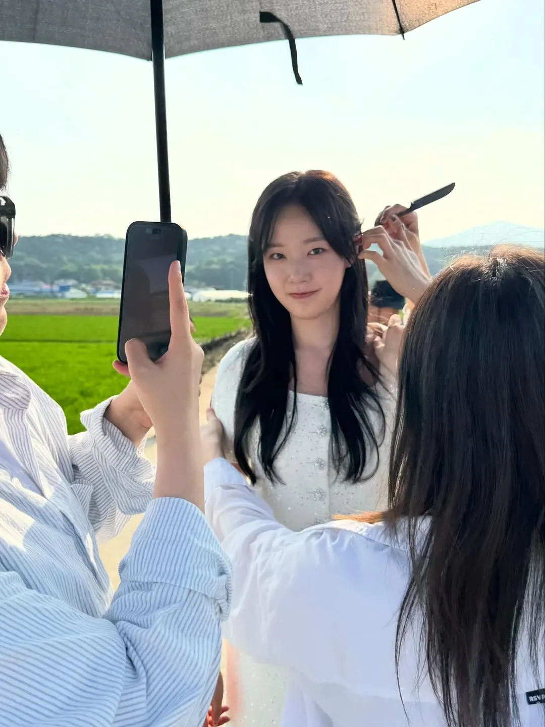Behind-the-scenes cut of Chae Wonbin