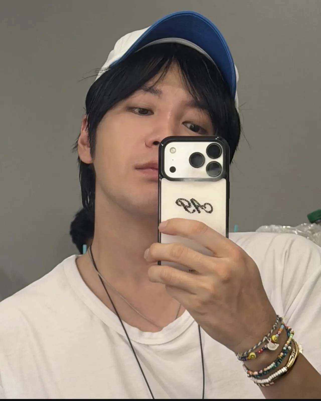 A moment captured by a fan of Jang Geunsuk