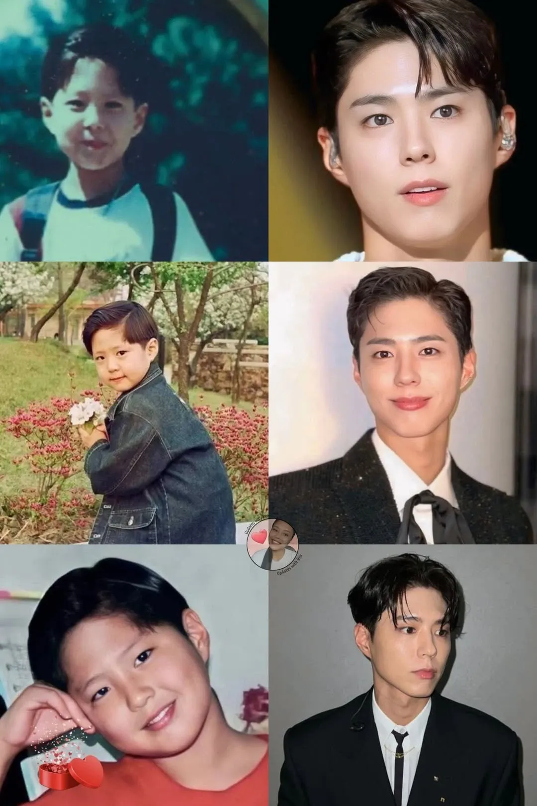 Recent activity shot of Park Bogum