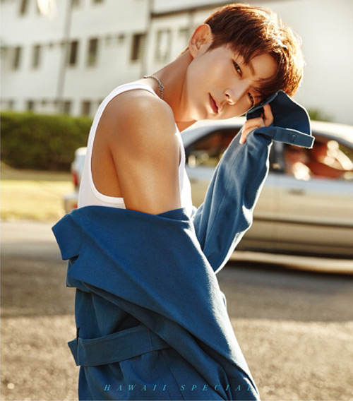 Behind-the-scenes cut of Lee Joongi