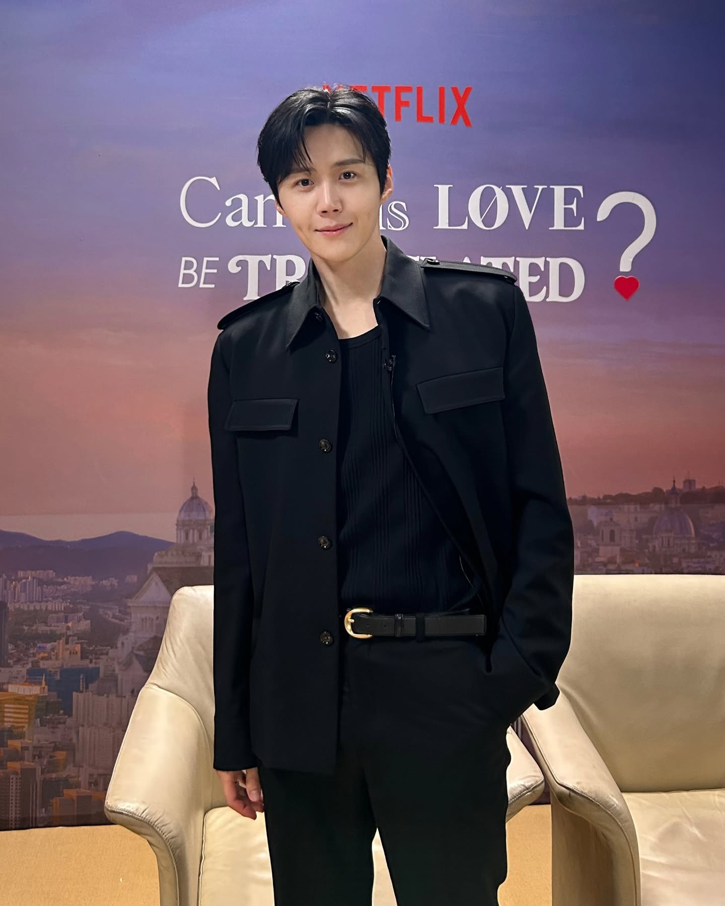 A moment captured by a fan of Kim Seonho