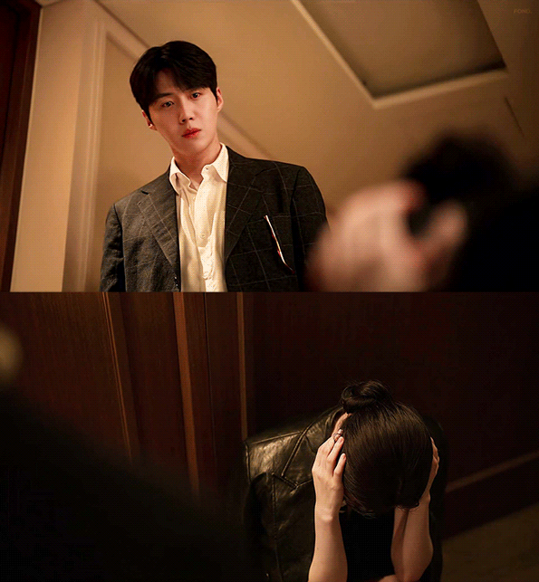 Behind-the-scenes cut of Kim Seonho