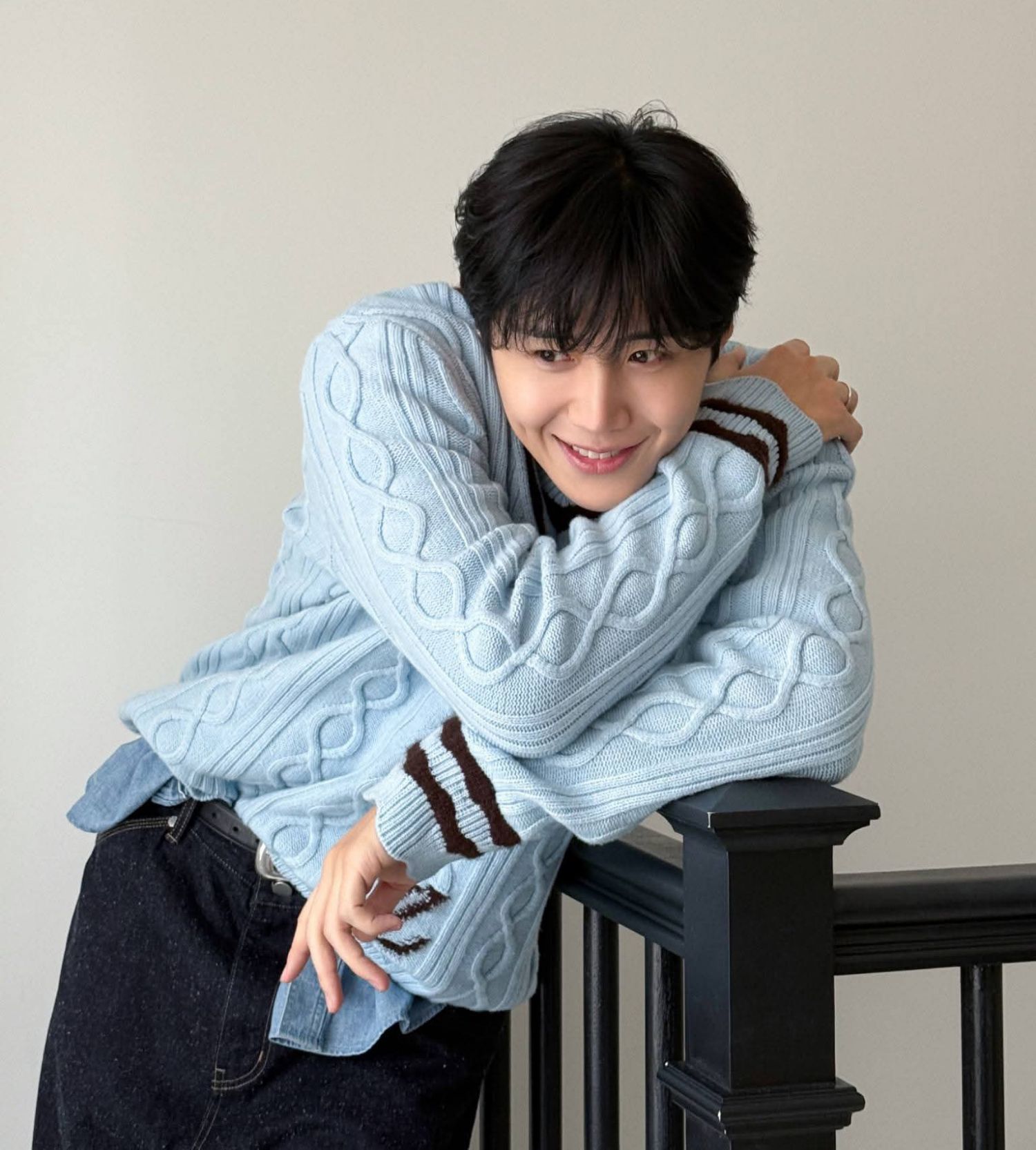 A moment captured by a fan of Kim Seonho