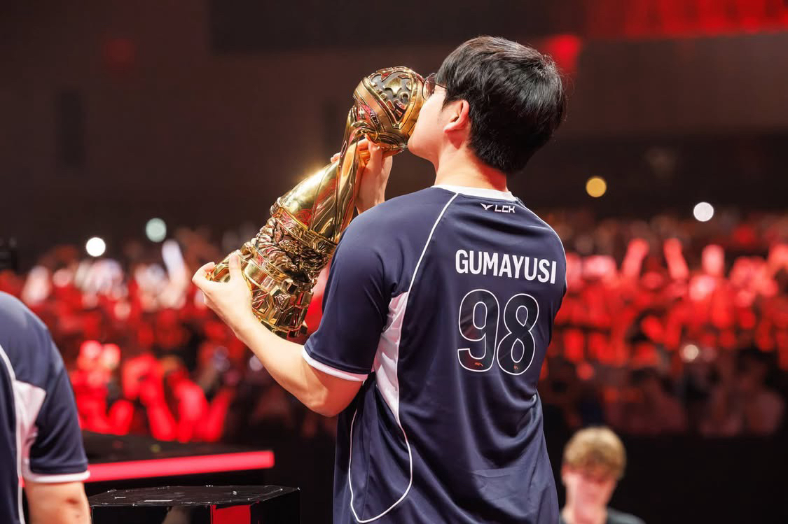 粉絲拍下的Gumayusi瞬間