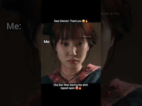 Behind-the-scenes cut of Cha Eunwoo
