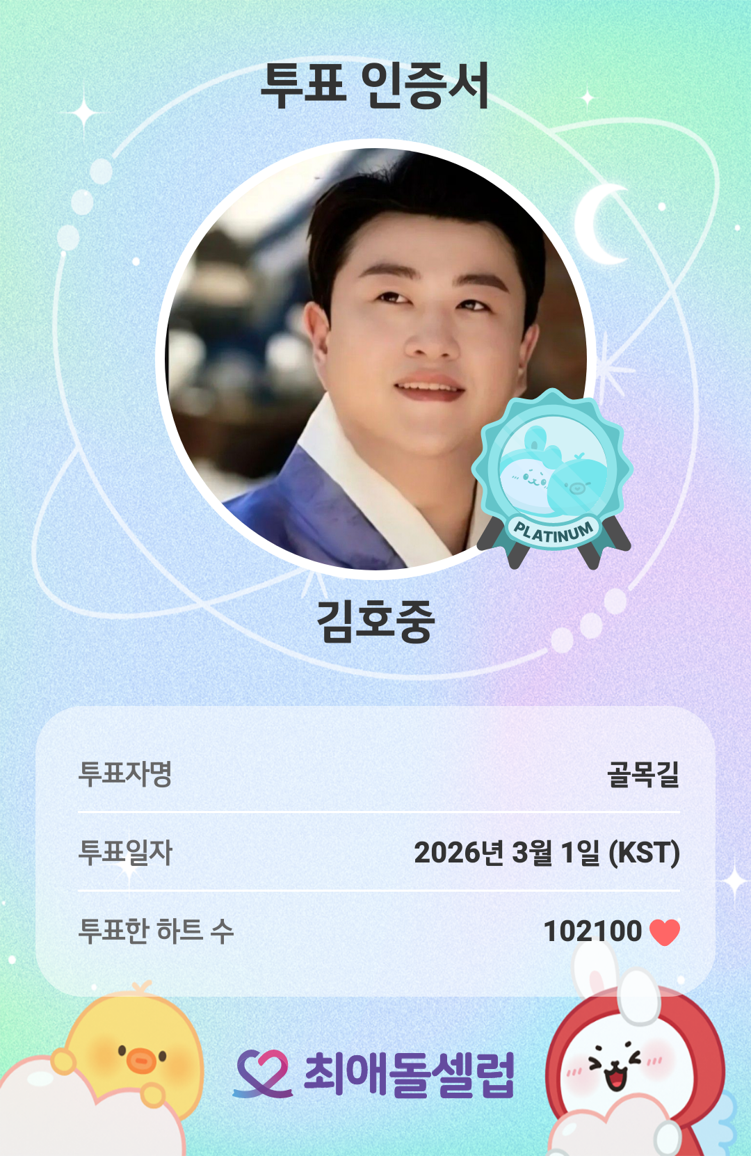 キム・ホジュンの最近の活動ショット