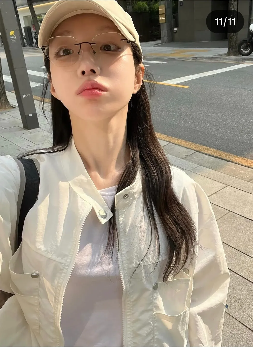 Behind-the-scenes cut of Yeon Yuri