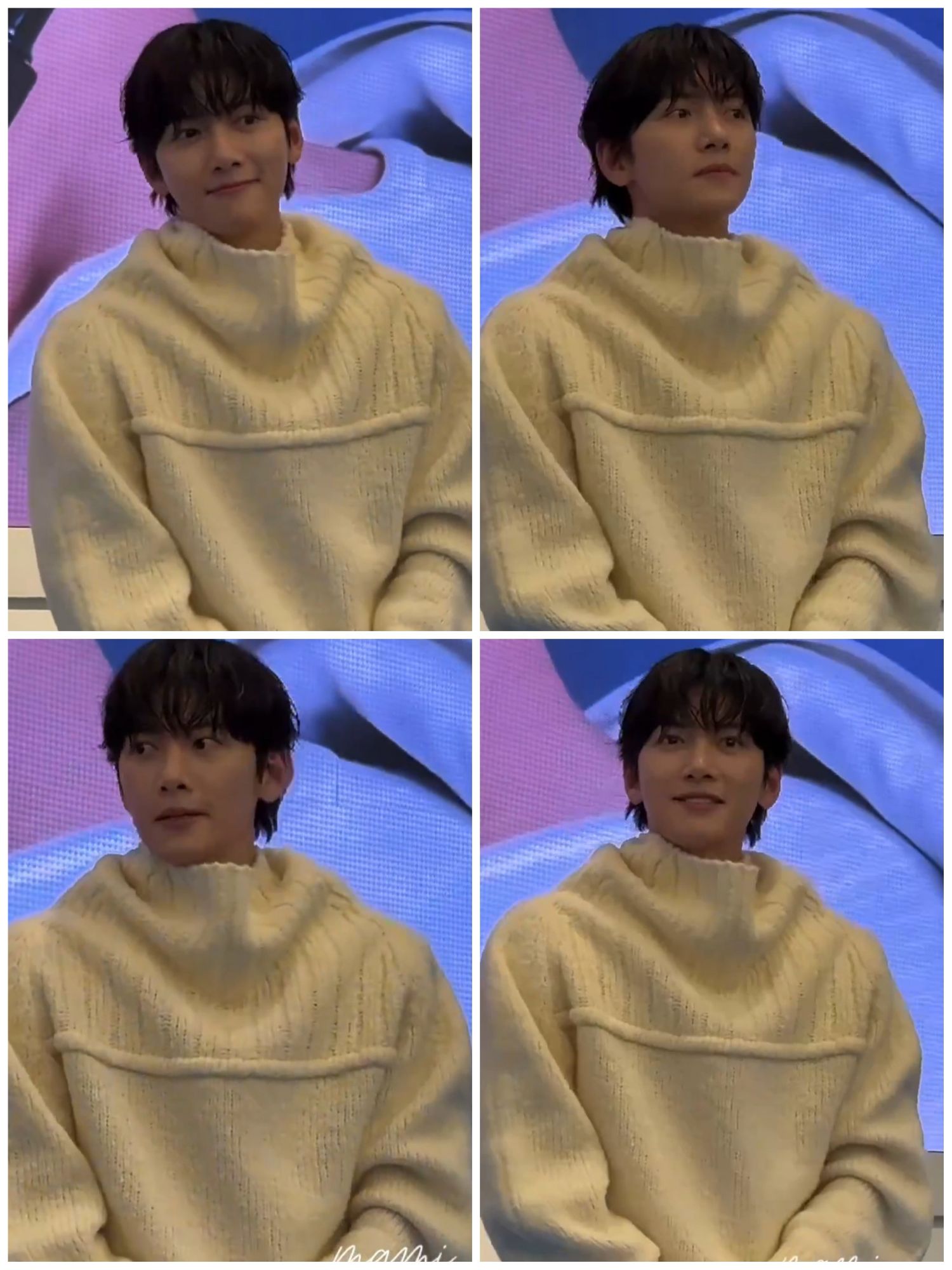 Behind-the-scenes cut of Ji Changwook