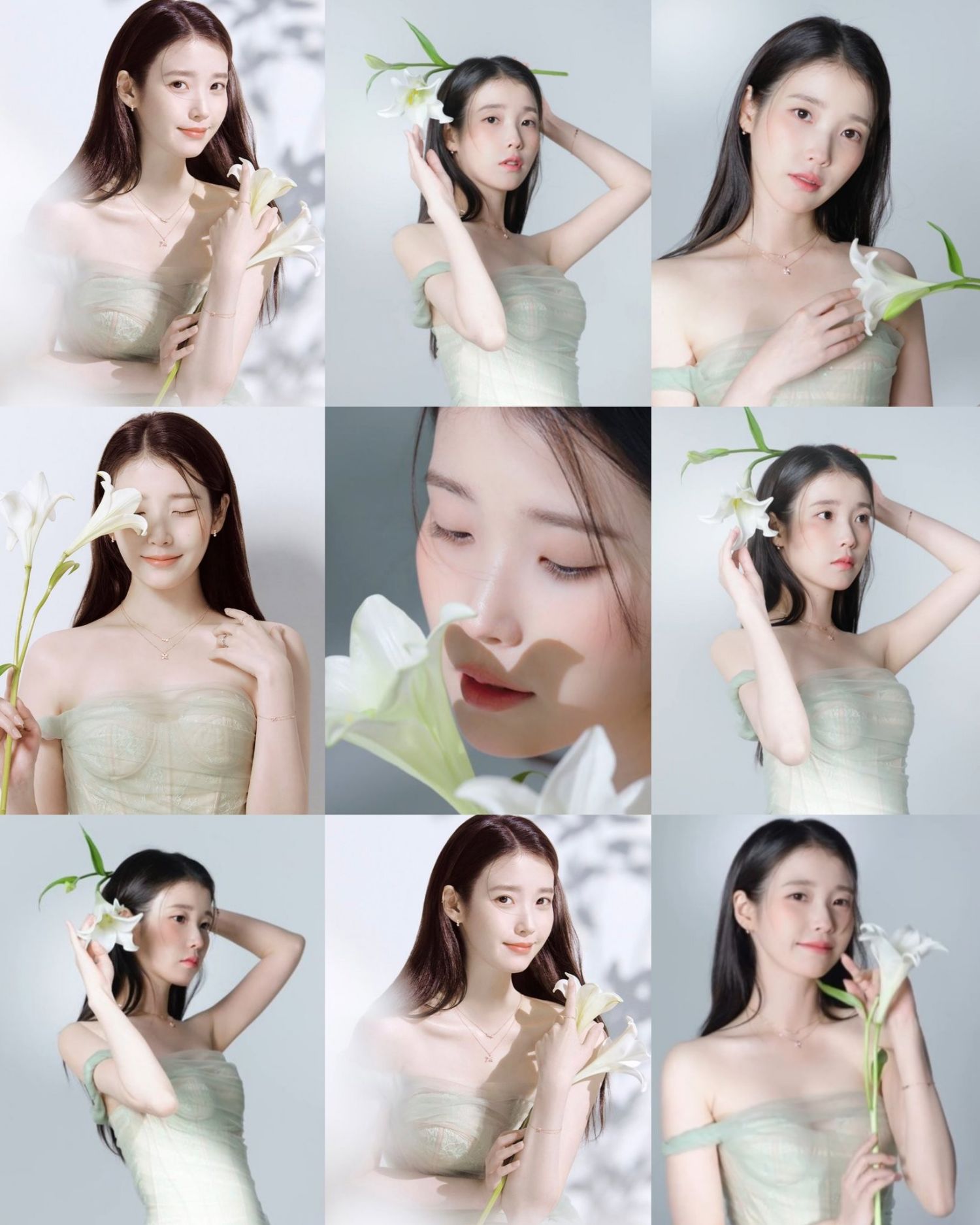 ファンが撮影したIUの瞬間