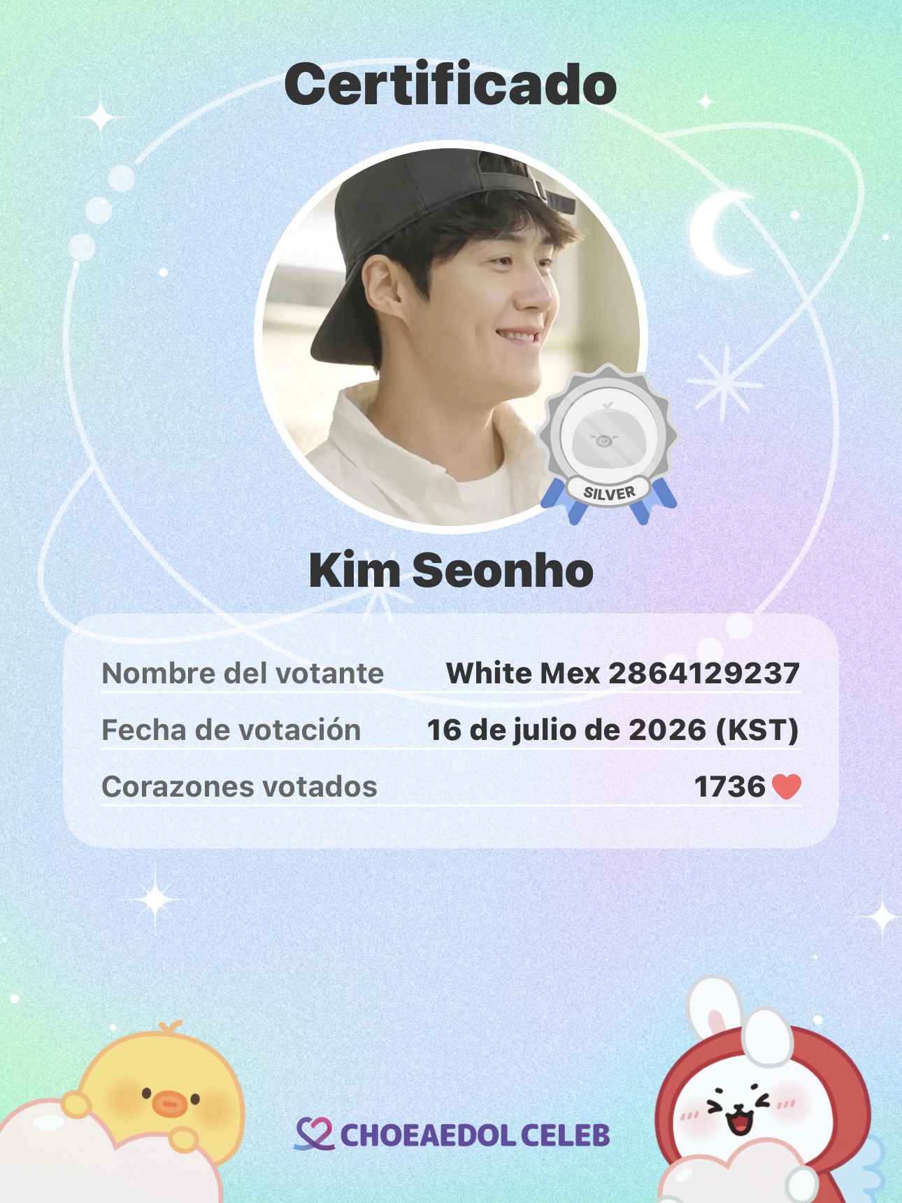 Foto terbaru dari Kim Seonho