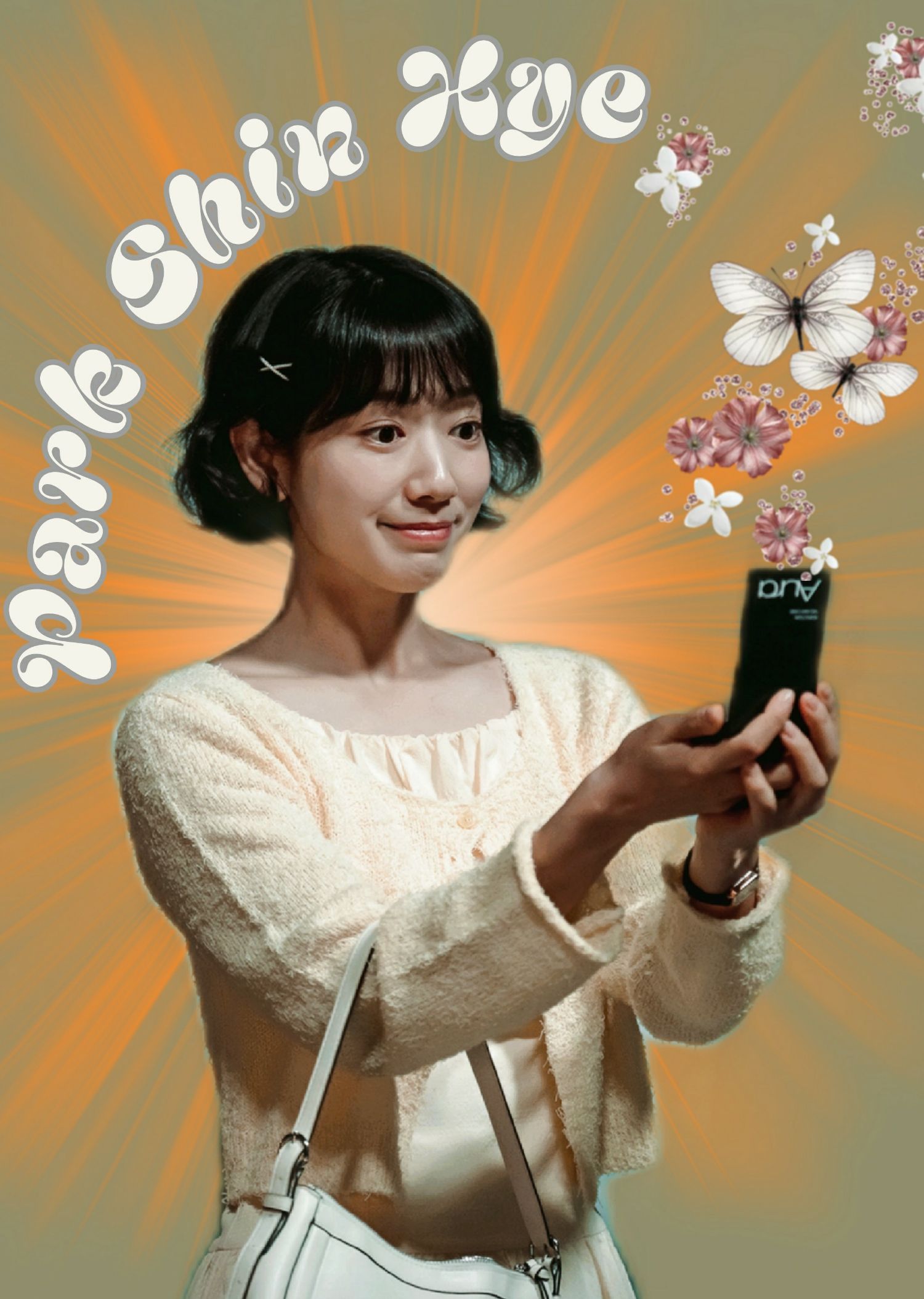Behind-the-scenes cut of Park Shinhye
