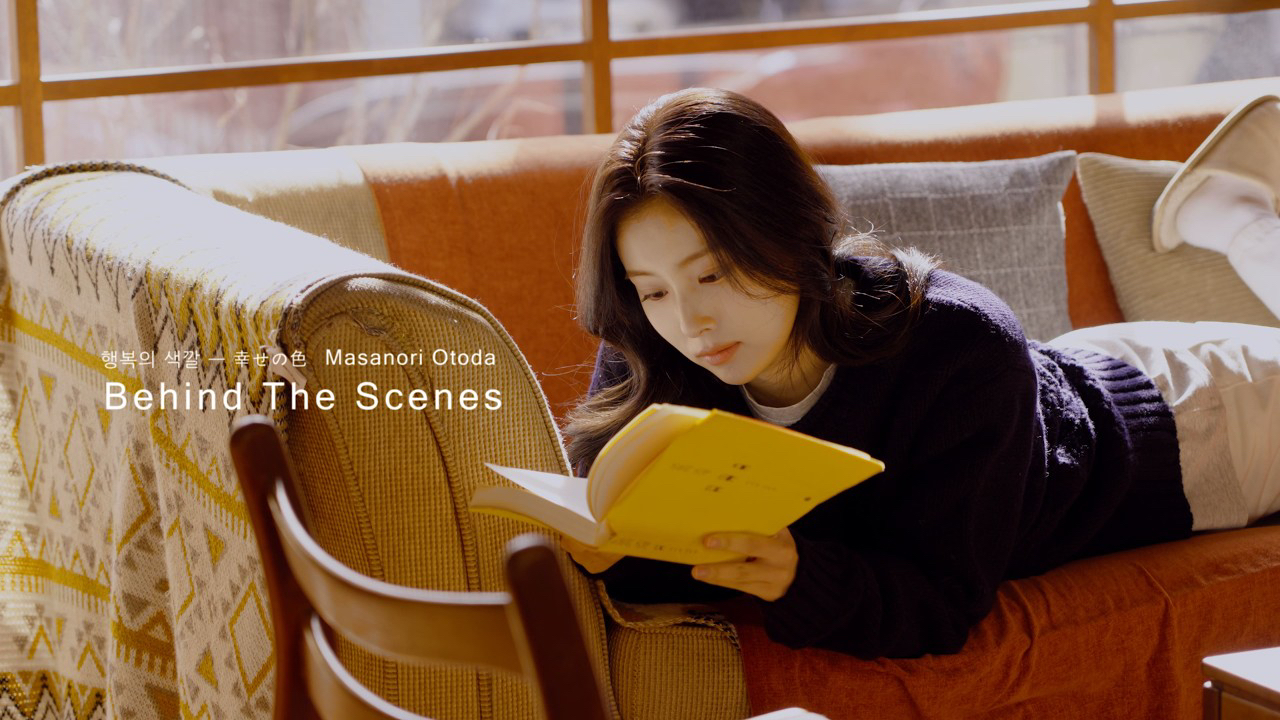 Behind-the-scenes cut of Kang Hyewon