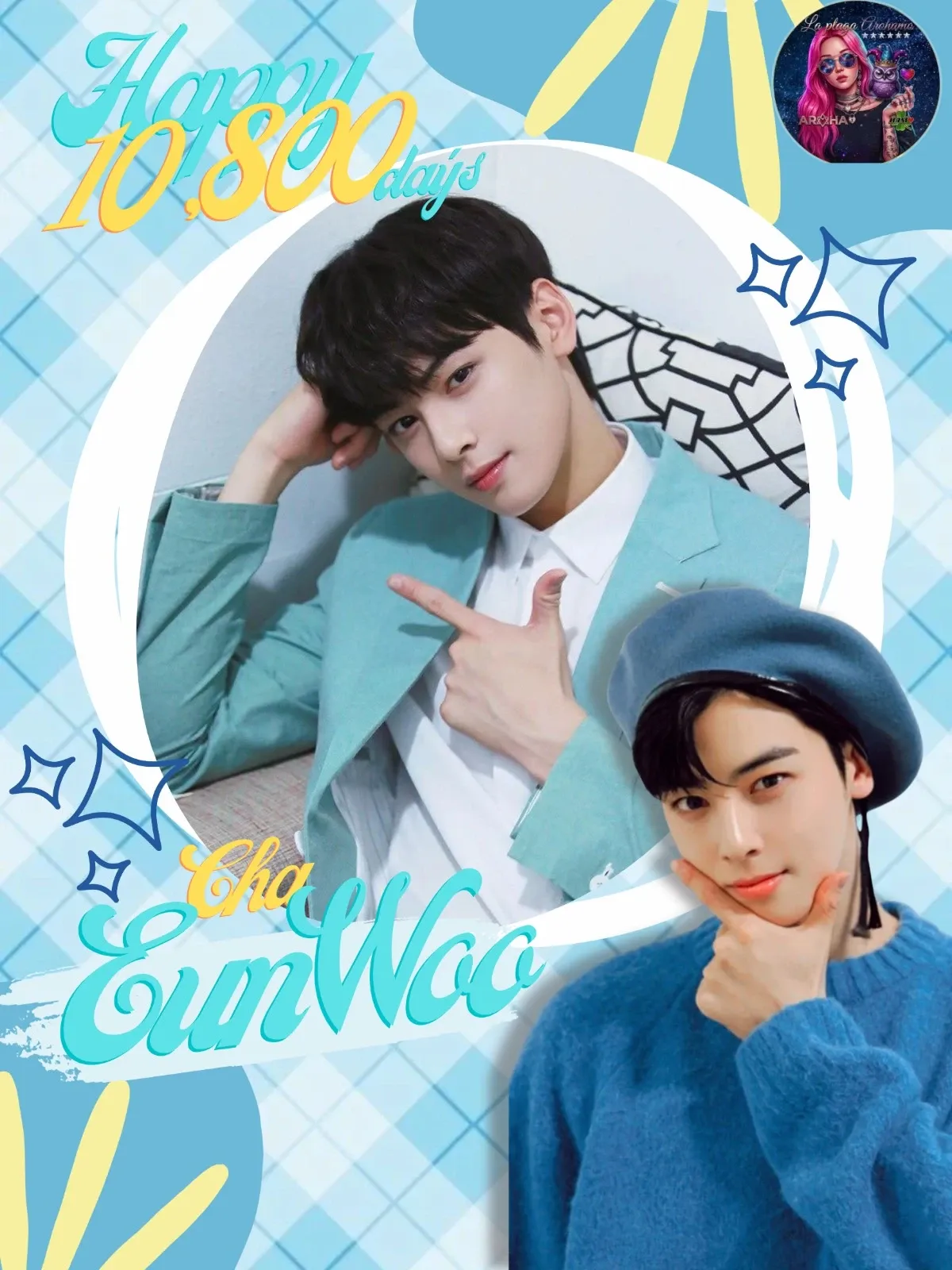 Behind-the-scenes cut of Cha Eunwoo