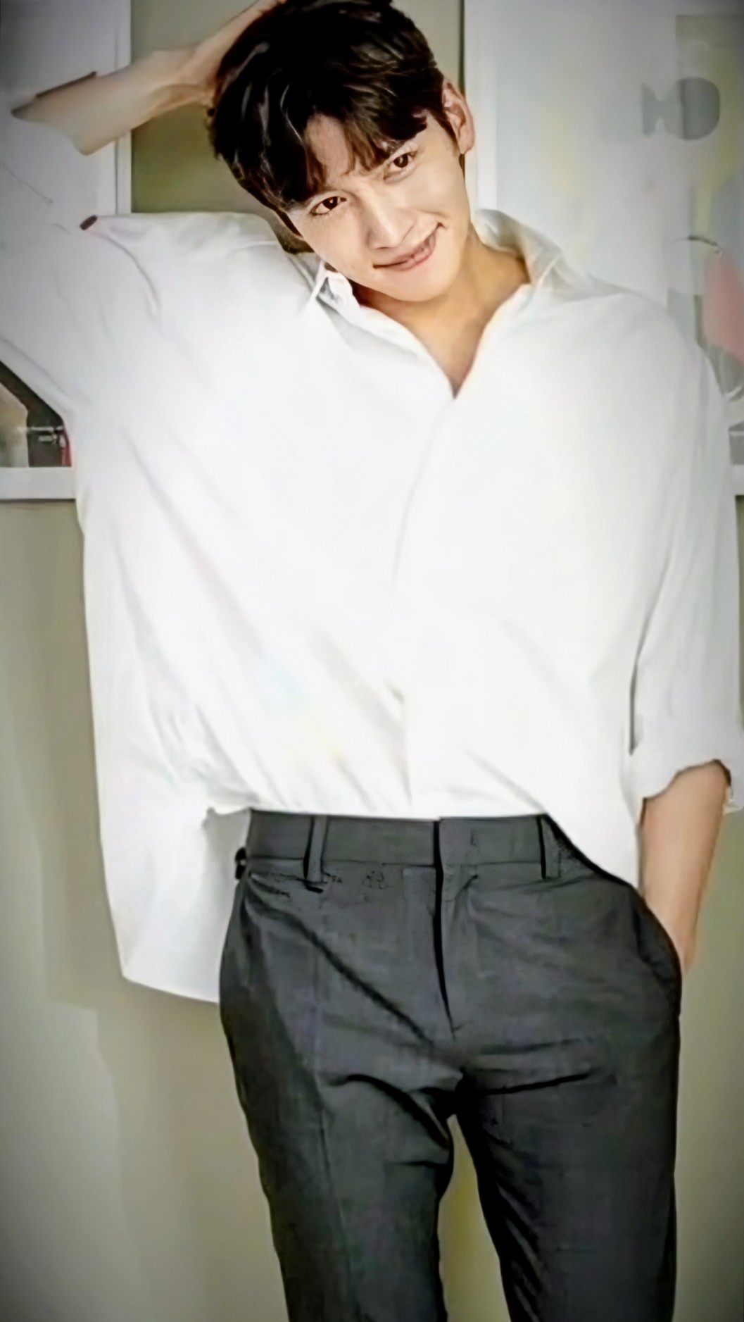 チ・チャンウクのビハインドカット