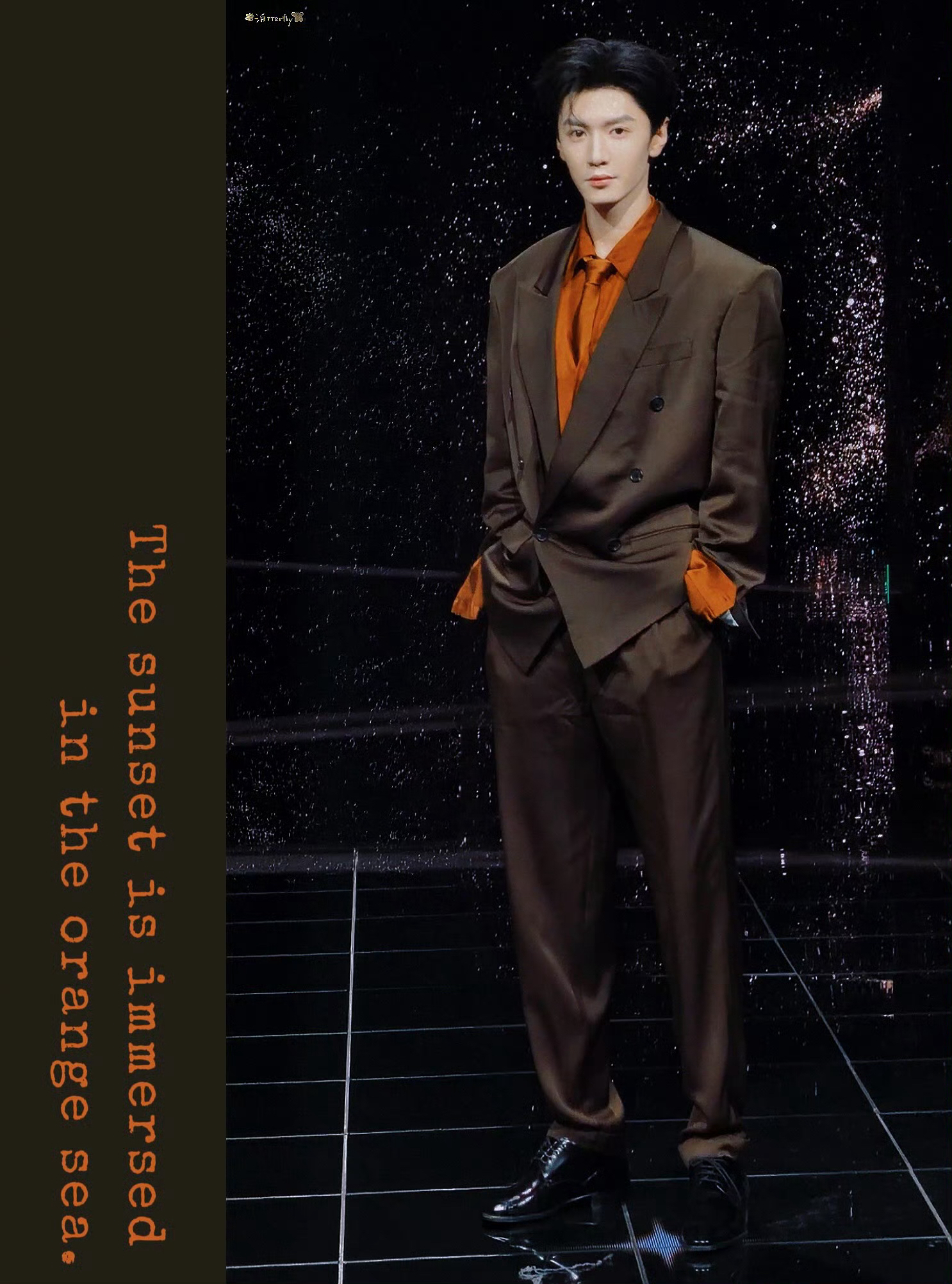 A moment captured by a fan of Chen Zhe Yuan