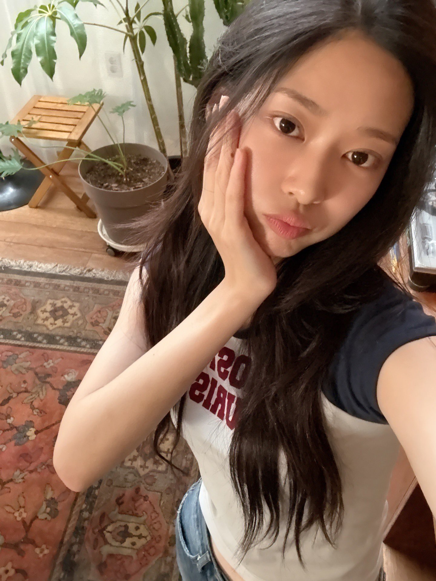 Recent activity shot of Kim Minju