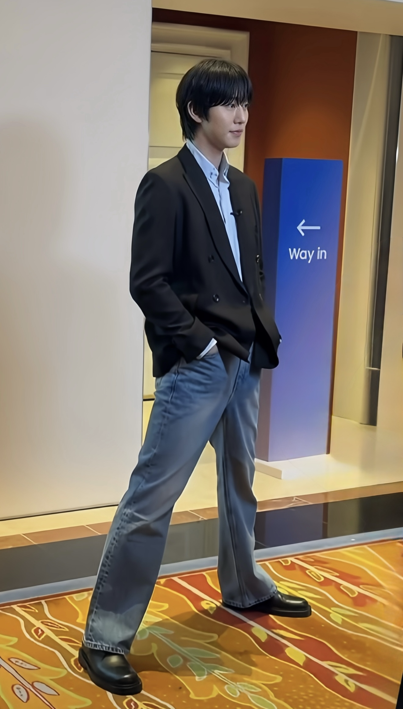 Recent activity shot of Ahn Hyoseop