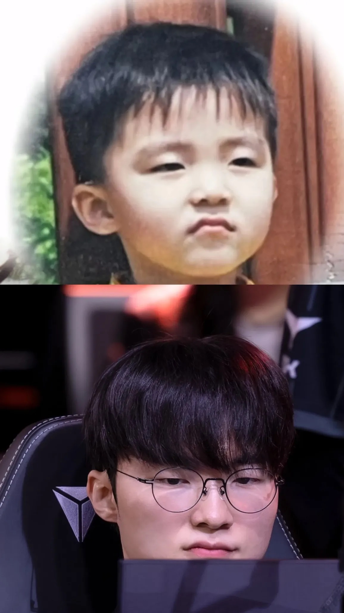 Emotional wallpaper shared by fans for Faker