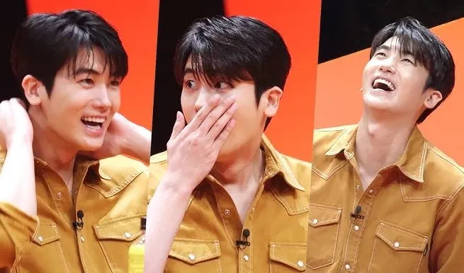 Behind-the-scenes cut of Park Hyungsik