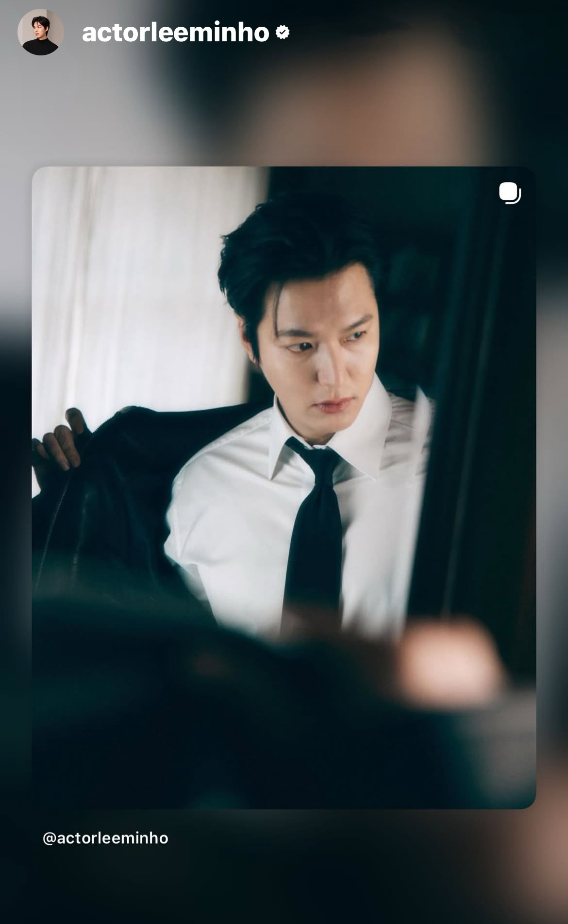 이민호의 비하인드 컷