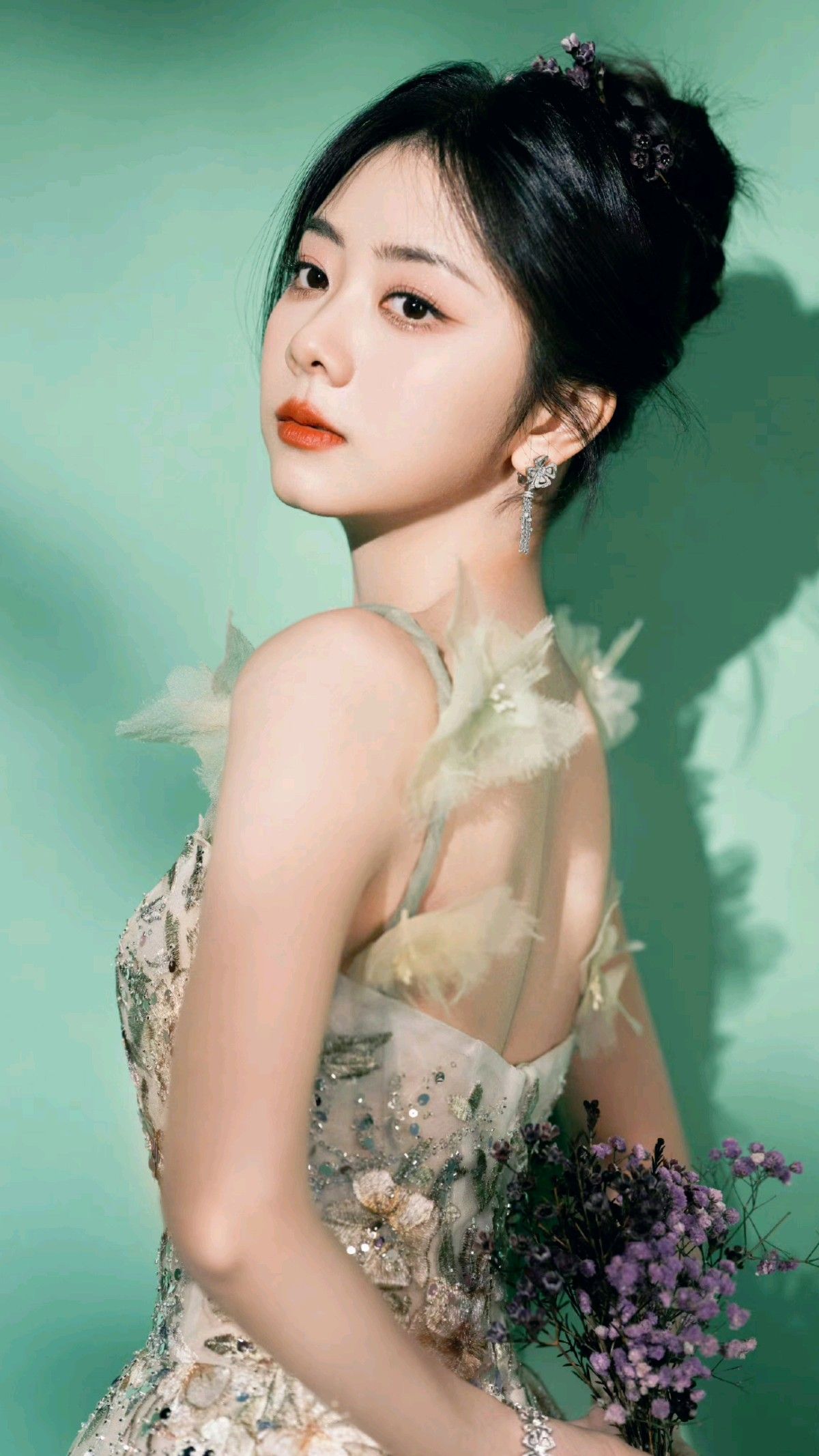 Special wallpaper made by Tan Song Yun's fans