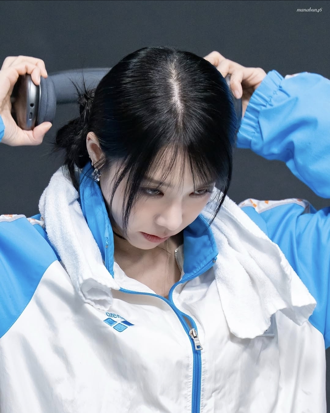 A moment captured by a fan of Jung Eunji