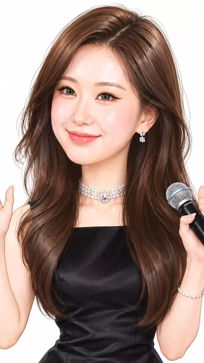 Behind-the-scenes cut of Jeon Yujin
