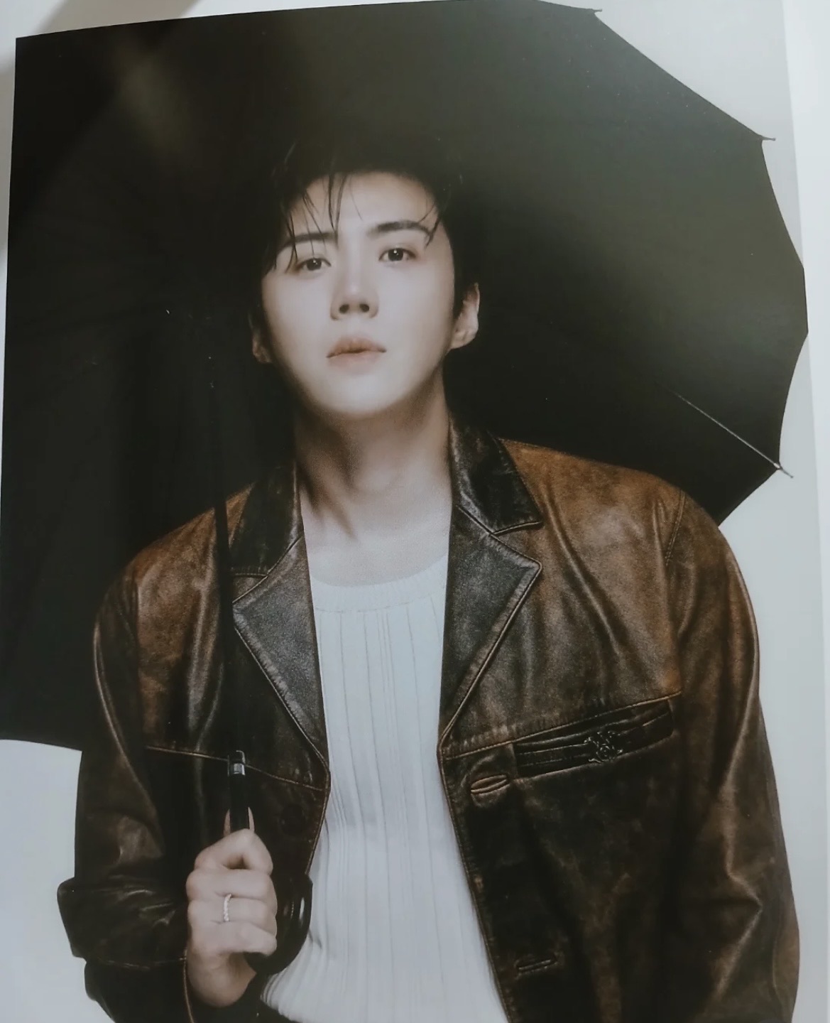 A moment captured by a fan of Kim Seonho